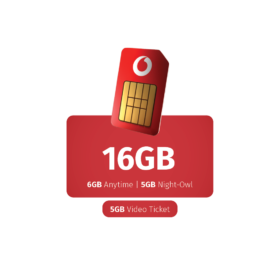 6GB Anytime + 5GB Night Owl + 5GB VIDEO TICKET + 30GB DATA X 1 @ R109PM (24 Months)